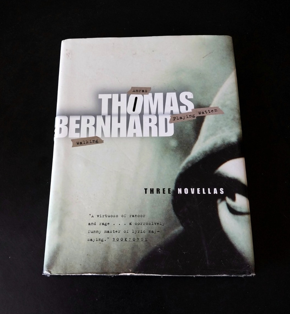 Thomas Bernhard – Three Novellas – Amras Playing Watten Walking – First Printing