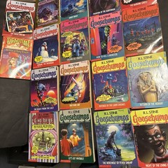 Goosebumps Lot of 23 Books by R.L. Stine Vintage Horror Series Mixed Titles