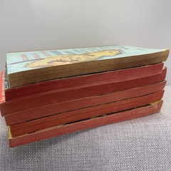 The Saint 6 book lot by Leslie Chartering Vintage 1930s 40s 60s Paperbacks