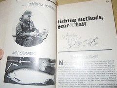 VINTAGE 1973 ” SALTWATER FISHING in WASHINGTON ” PAPERBACK BOOK – 198 PAGES