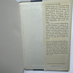 Forever Amber Kathleen Winsor Hardcover Best Seller Library Macmillan Vintage