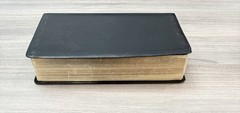 UNMARKED Salem Kirban Reference Bible KJV Bonded LEATHER King James Version AMG