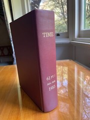 TIME Magazine – Original Bound Volume – January-March 1953 – Rare time capsule!