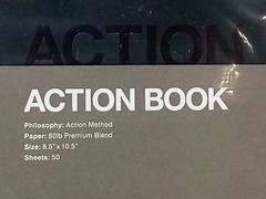 Action Method – Original Method Action Book -Orange- Planner – 8.5 x 10.5 in