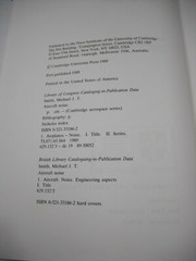 SCARCE CAMBRIDGE UNIVERSITY AERONAUTICS TEXT „AIRCRAFT NOISE” BY SMITH! 359 PGS