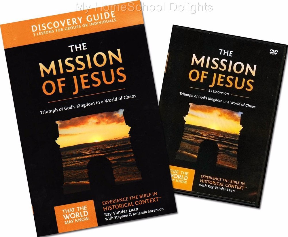 New MISSION OF JESUS That The World May Know #14 Study Pack DVD Discovery Guide