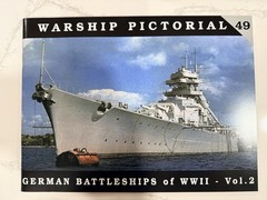 German Battleships of WWII – Vol. 2 Warship Pictorial #49 – CWP49 – Brand New!