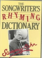 Songwriter’s Rhyming Dictionary by Sammy Cahn Paperback Book The Fast Free