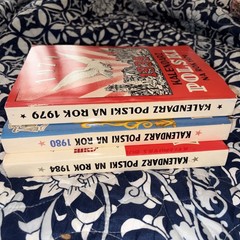 VINTAGE POLISH BOOKS KALANDARZ POLSKI NA ROK 1979,80,84! In Polish