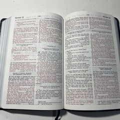 PROPHECY STUDY BIBLE NKJV NELSON 1465B GENUINE BONDED LEATHER JOHN HAGEE VG
