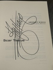 Anthony Kiedis AUTOGRAPHED Biography ‘Scar Tissue’