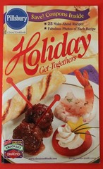 Pillsbury Cookbook Booklets AND a Hard to Find Slip Cover – Holiday Cooking