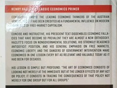 Economics in One Lesson by Henry Hazlitt (Hardcover) 2020 Edition