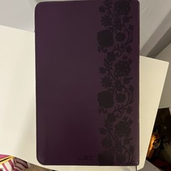 KJV Holy Bible King James Version Large Print Purple Hardcover
