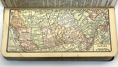 1914 Pocket Dictionary Grand Island Business College Nebraska w/Maps & More RARE