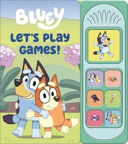 Bluey: Let’s Play Games! Sound Book by Pi Kids: Used