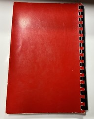 Cook Book compiled by Ladies Aid Merna Nebraska 1950 VTG 102 pages