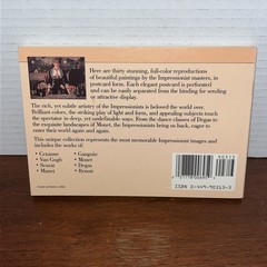 POSTCARD BOOKS: THE IMPRESSIONISTS By Pavilion Books 1988 – Good Shape