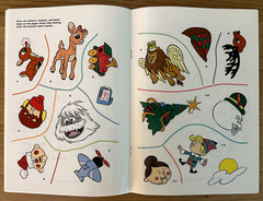 RUDOLPH THE RED-NOSED REINDEER Golden Books STICKER FUN Rare 1997 Unused MINT!