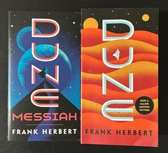 Dune + Dune Messiah by Frank Herbert Published by Ace Science Fiction Paperback