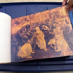 Leonardo Da Vinci by D. M. Field Multicolor Illustrated Hardcover Book