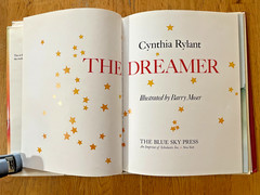 THE DREAMER Cynthia Rylant Barry Moser creation HBDJ 1993 First Edition Like NEW