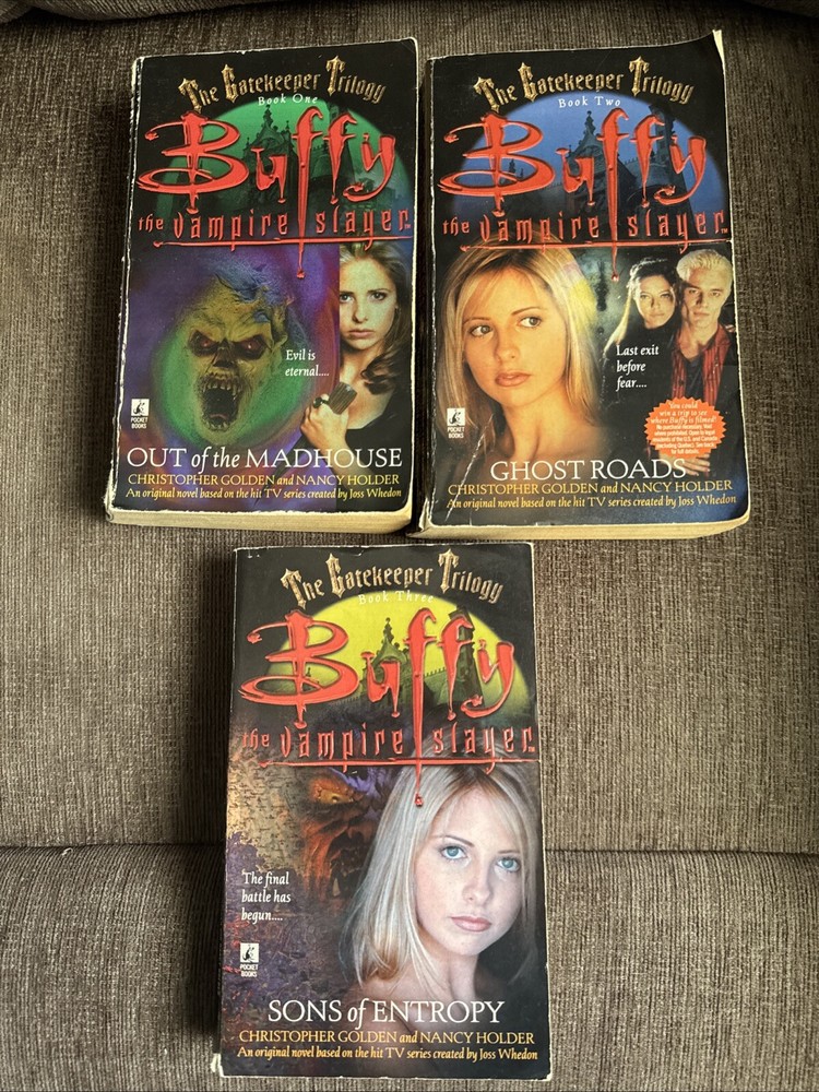 Buffy the Vampire Slayer The Gatekeeper Trilogy Books Paperback Lot Btvs
