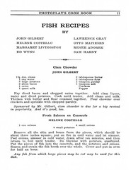 1927 Photoplay’s Cook Book 100 Favorite Recipes Of The Stars 44 Pages