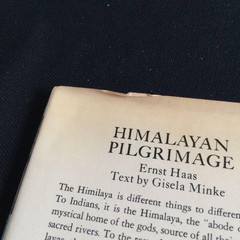 Himalayan Pilgrimage Photo Book Ernst Haas 184 Pages 13.8×9.5in Vintage Nepal Bh