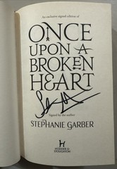 FairyLoot SIGNED Once Upon a Broken Heart by Stephanie Garber
