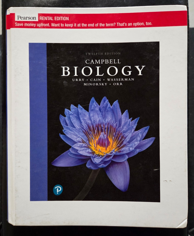 Campbell Biology by Michael L. Cain, Jane B. Reece, Lisa Urry (RENTAL EDITION)