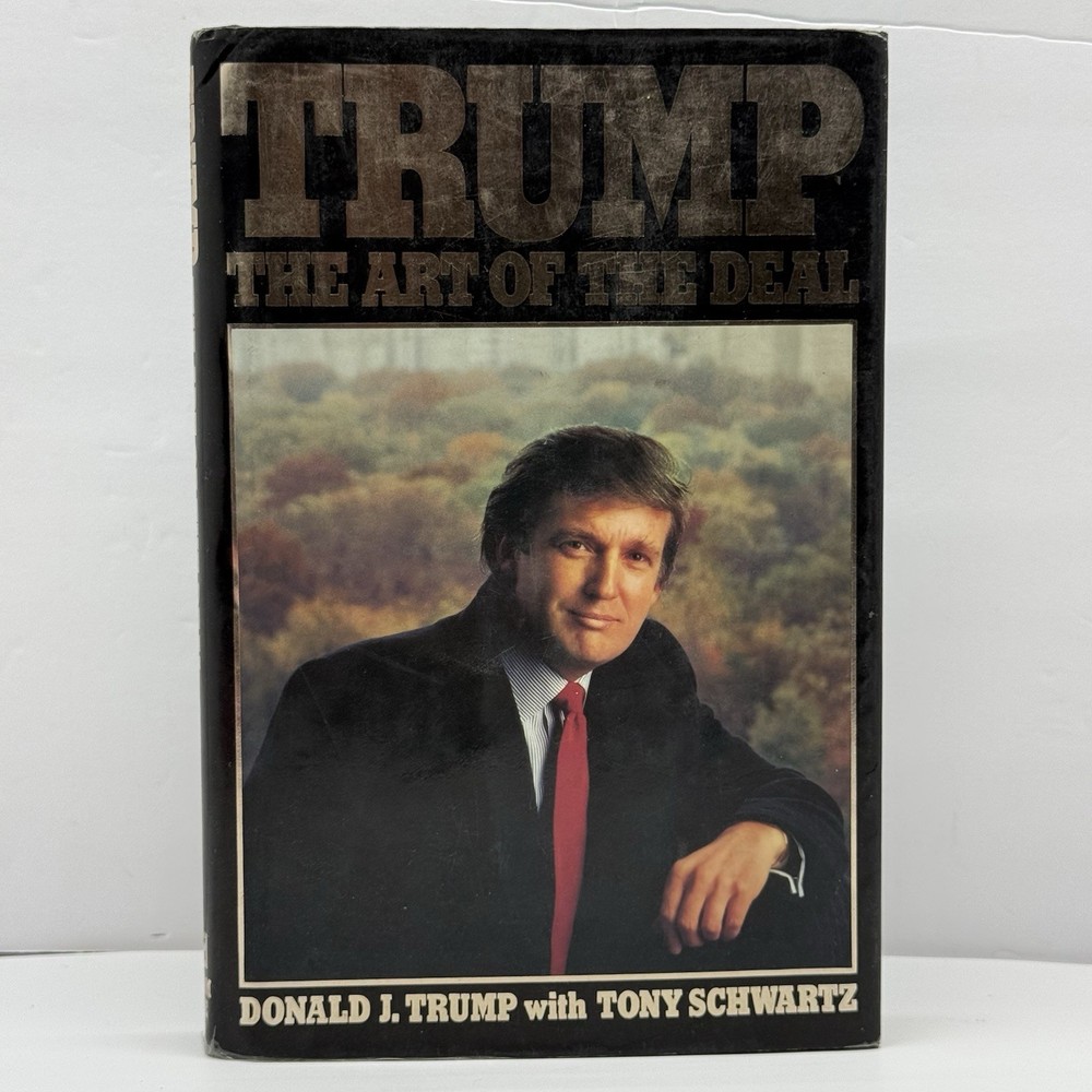The Art of the Deal – Donald Trump HCDJ 1987 1st Edition