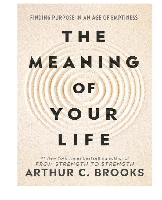 The Meaning of Your Life BY Arthur C. Brooks Brand NEW ENG PAPERBACK fREE SHIPP