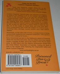 COOKING THE BOOKS BY KERRY GREENWOOD 2011 14CM X 22CM