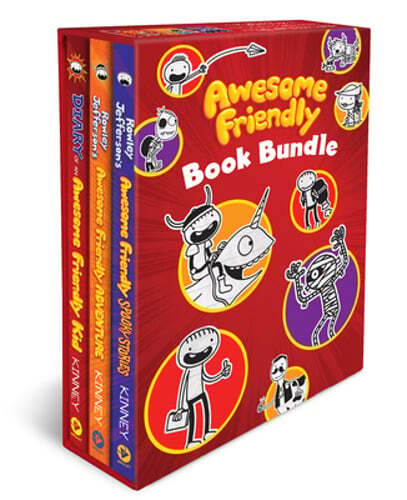 Awesome Friendly 3-Book Hardcover Gift Set: Diary of an Awesome Friendly Kid,