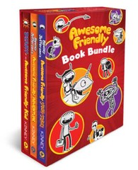 Awesome Friendly 3-Book Hardcover Gift Set: Diary of an Awesome Friendly Kid,