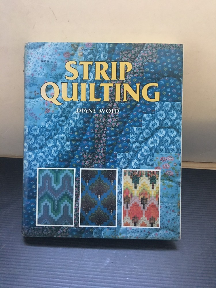Strip Quilting by Diane Wold 9″L x 7.25″W x 0.75″H