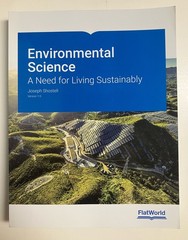 Environmental Science A Need for Living Sustainably by Shostell Version 1.0 PB