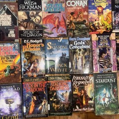 Fantasy/Science Fiction Vintage/Modern Lot 42 PB Book Mixed Authors & Titles B