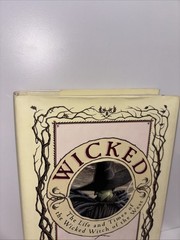 WICKED By GREGORY MAGUIRE 1995 FIRST EDITION/ SIXTH PRINTING HC ELPHABA/GLINDA