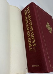 The Old Testament of the Jerusalem Bible 1966 Hardcover Book Doubleday Jones