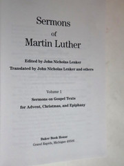 Sermons of Martin Luther (8 Volume Set Lot Complete) HC – Baker Book