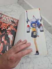 Hobby Japan MOOK Martian Successor Nadesico Plus 2D and 3D Visual Book w/ Poster
