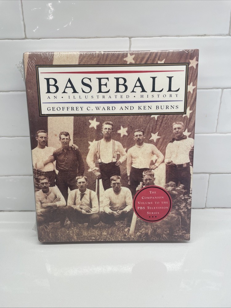 Baseball : An Illustrated History by Ken Burns and Geoffrey C. Ward, sealed