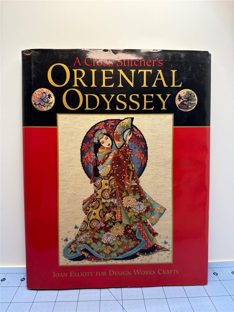 JOAN ELLIOTT For Design Works Crafts ORIENTAL ODYSSEY CCS BOOK 112 Pages
