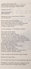1993 HOMETOWN COLLECTION America’s Best Recipes Cookbook 336 Pages