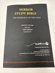 Mirror Study Bible, The Romance Of The Ages. June 2025 10e by Francois Du Toit: