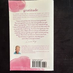 Hay House Gratitude A Way of Life Louise Hay 1996 Trade Paperback New Thought