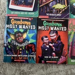 Goosebumps R.L. Stine Books Lot of 9 Scholastic Paperback 90s Horror