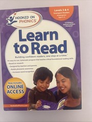 Hooked on Phonics Learn to Read – Levels 3&4 Complete: – Paperback – Very Good